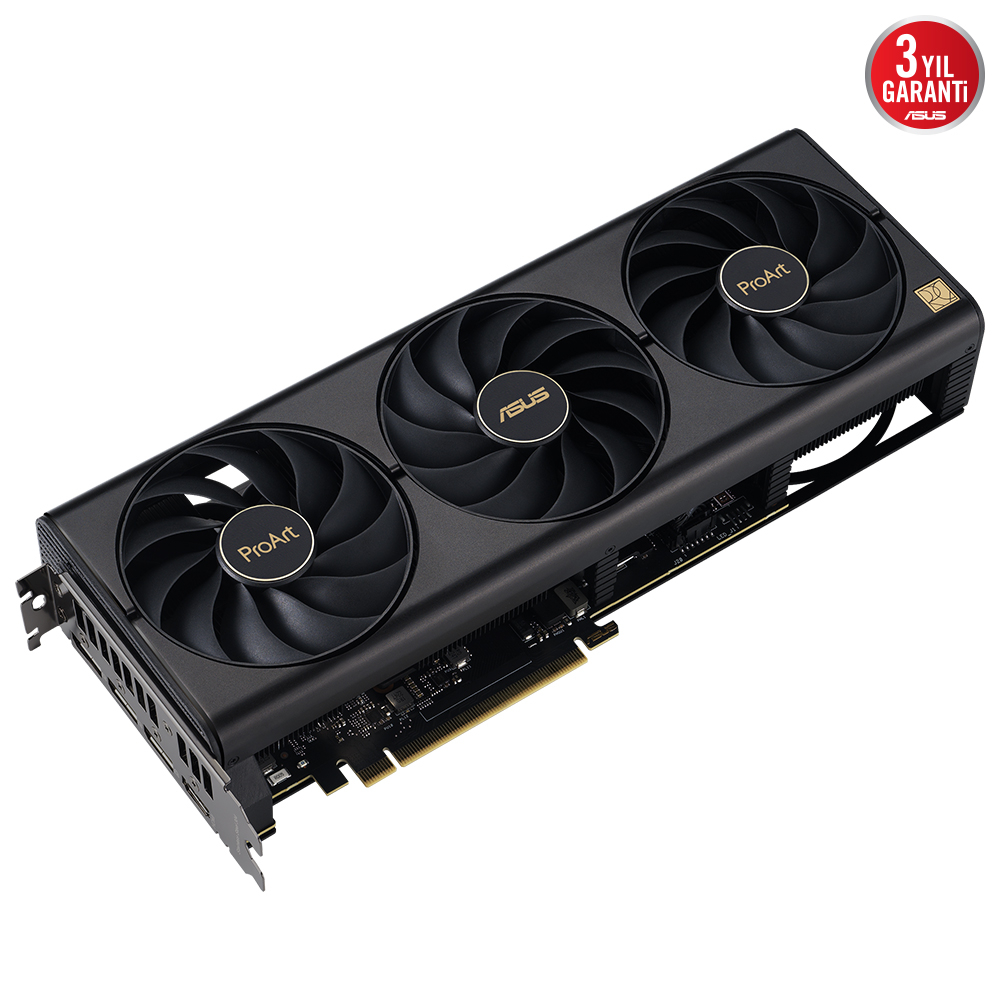ASUS ProArt GeForce RTX 4080 Super 16GB OC PROART-RTX4080S-O16G GDDR6X 256Bit DLSS 3  Gaming (Oyuncu) Ekran Kartı