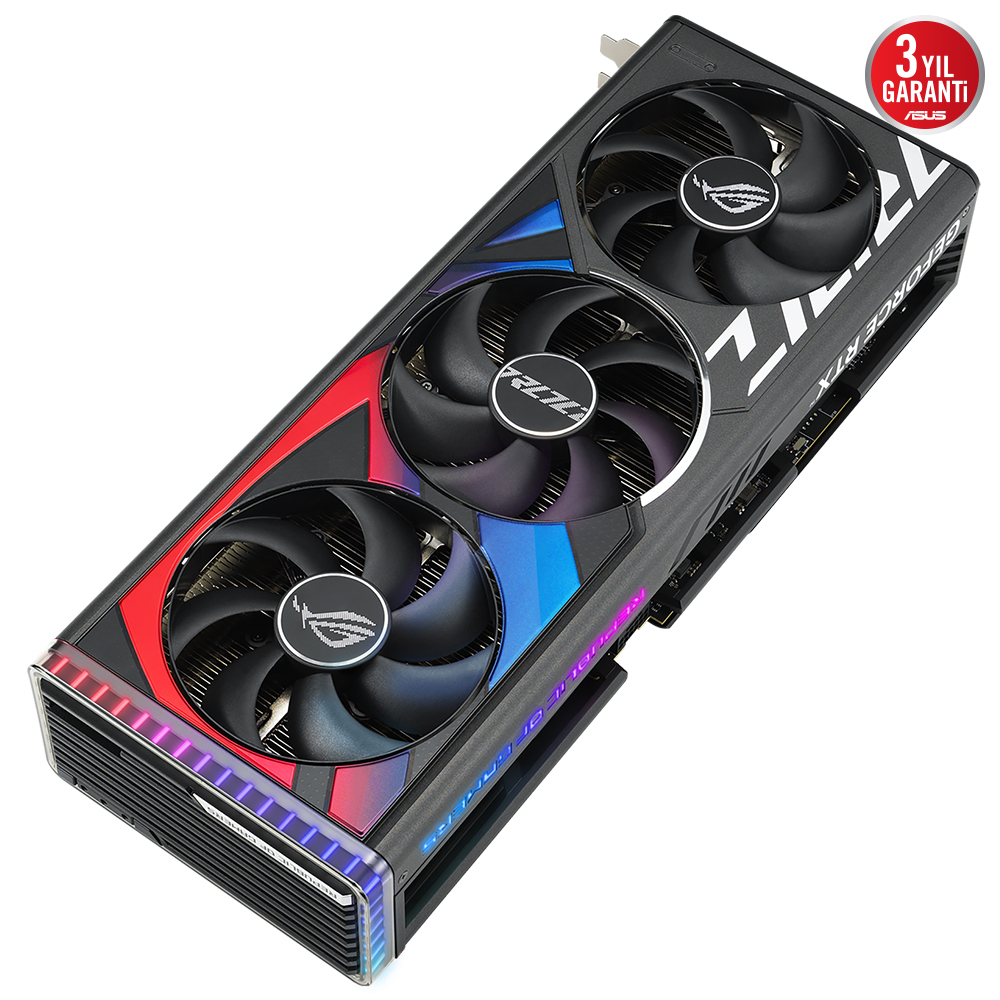 ASUS ROG Strıix RTX 4080 SUPER 16G ROG-STRIX-RTX4080S-16G-GAMING GDDR6X 256Bit DX12 DLSS 3 Gaming (Oyuncu) Ekran Kartı