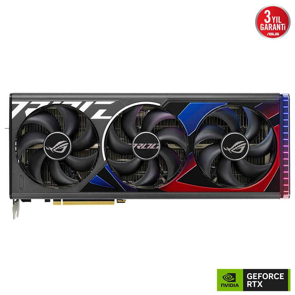 ASUS ROG Strıix RTX 4080 SUPER 16G ROG-STRIX-RTX4080S-16G-GAMING GDDR6X 256Bit DX12 DLSS 3 Gaming (Oyuncu) Ekran Kartı