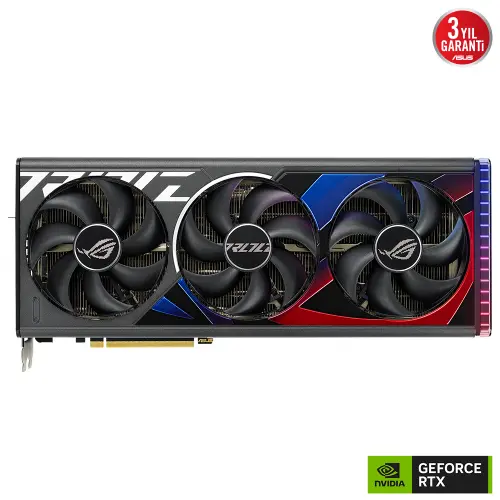 ASUS ROG Strıix RTX 4080 SUPER 16G ROG-STRIX-RTX4080S-16G-GAMING GDDR6X 256Bit DX12 DLSS 3 Gaming (Oyuncu) Ekran Kartı