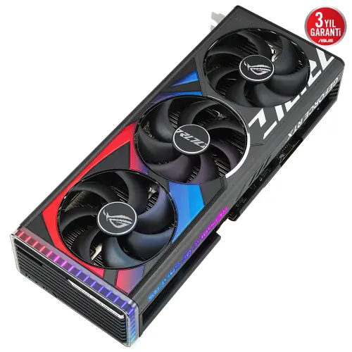 Asus ROG Strix RTX 4080 SUPER 16G OC ROG-STRIX-RTX4080S-O16G-GAMING GDDR6X 256Bit DX12 DLSS 3 Gaming (Oyuncu) Ekran Kartı