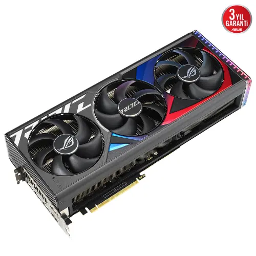 Asus ROG Strix RTX 4080 SUPER 16G OC ROG-STRIX-RTX4080S-O16G-GAMING GDDR6X 256Bit DX12 DLSS 3 Gaming (Oyuncu) Ekran Kartı