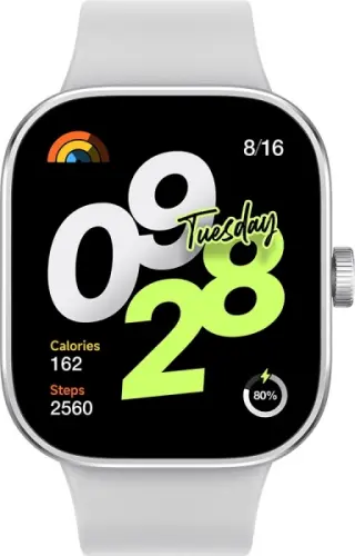 Xiaomi Redmi Watch 4 Gümüş Akıllı Saat – Xiaomi Türkiye Garantili