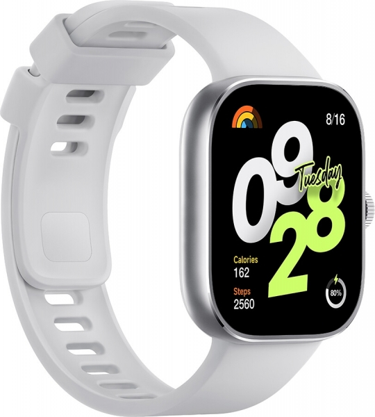 Xiaomi Redmi Watch 4 Gümüş Akıllı Saat – Xiaomi Türkiye Garantili