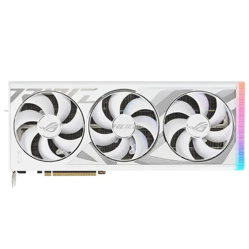 Asus ROG Strıix RTX 4080 SUPER 16G OC WHITE ROG-STRIX-RTX4080S-O16G-WHITE GDDR6X 256Bit DX12 DLSS 3 Gaming (Oyuncu) Ekran Kartı