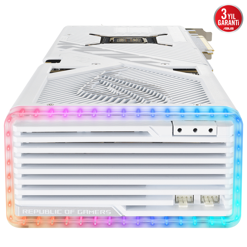 ASUS ROG Strıix RTX 4080 SUPER 16G OC WHITE ROG-STRIX-RTX4080S-O16G-WHITE GDDR6X 256Bit DX12 DLSS 3 Gaming (Oyuncu) Ekran Kartı