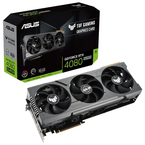 ASUS Tuf Gaming GeForce RTX 4080 SUPER 16GB TUF-RTX4080S-16G-GAMING GDDR6X 256Bit DX12 DLSS 3 Gaming (Oyuncu) Ekran Kartı