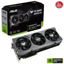 ASUS TUF Gaming GeForce RTX 4080 SUPER 16GB OC TUF-RTX4080S-O16G-GAMING GDDR6X 256Bit DX12 DLSS 3 Gaming (Oyuncu) Ekran Kartı