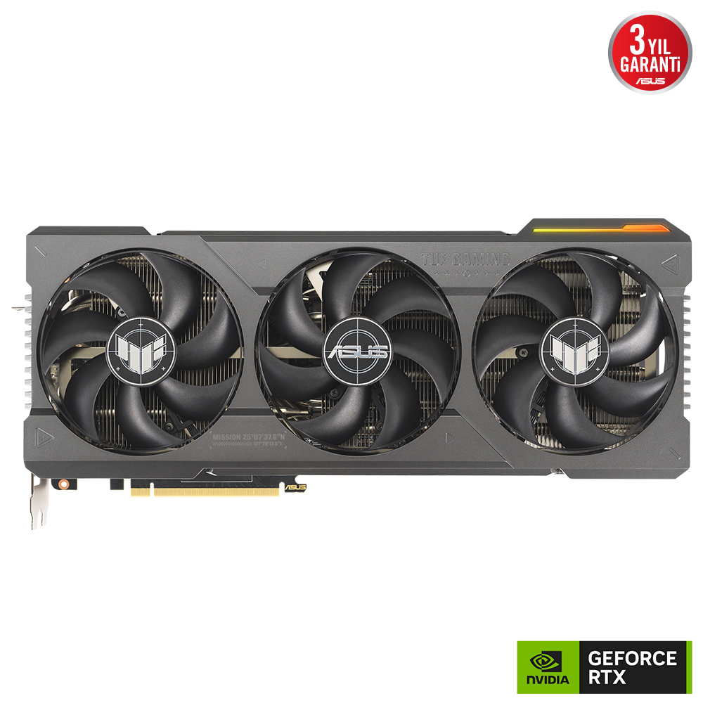ASUS TUF Gaming GeForce RTX 4080 SUPER 16GB OC TUF-RTX4080S-O16G-GAMING GDDR6X 256Bit DX12 DLSS 3 Gaming (Oyuncu) Ekran Kartı