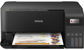 Epson L3550 Wi-Fi Tarayıcı + Yazıcı + Fotokopi Renkli Çok Fonksiyonlu Tanklı Yazıcı (Orjinal Mürekkepli)
