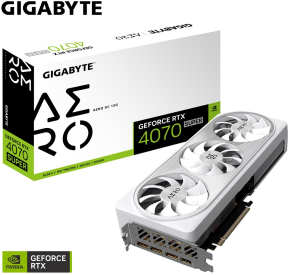Gigabyte GeForce RTX 4070 Super Aero OC 12G GV-N407SAERO OC-12GD 1.0 GDDR6X 192Bit DX12 DLSS 3 Gaming (Oyuncu) Ekran Kartı