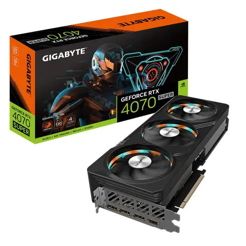 Gigabyte GeForce RTX 4070 Super Gaming OC 12GB GV-N407SGAMING OC-12GD 1.0 GDDR6X 192Bit DX12 DLSS 3 Gaming (Oyuncu) Ekran Kartı