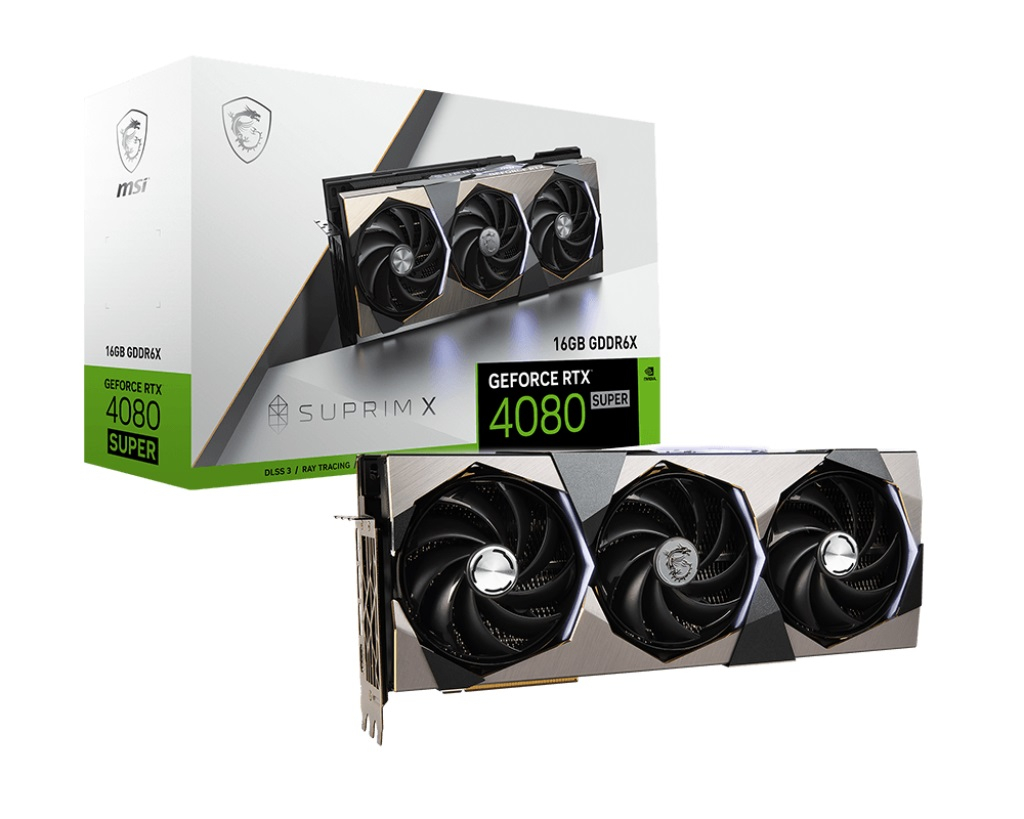 MSI GeForce RTX 4080 SUPER 16GB SUPRIM X GDDR6X 256Bit DX12 DLSS 3 Gaming (Oyuncu) Ekran Kartı