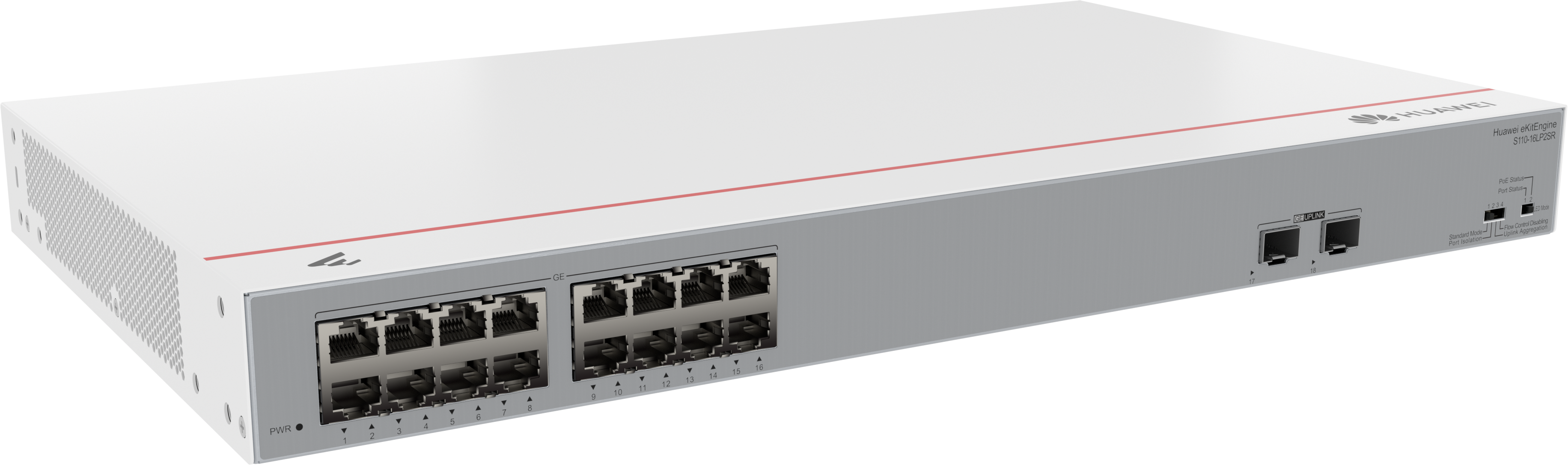 Huawei eKit Engine S110-16LP2SR 124W 18 Port 36Gbit/S Yönetilemez Switch