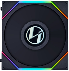 Lian Li UNI FAN TL LCD REVERSE 1x120mm Siyah Kasa Fanı (G99.12RTLLCD1B.00)