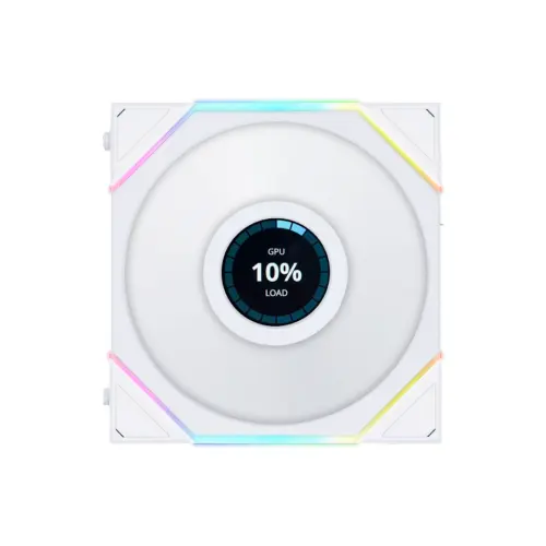 Lian Li UNI FAN TL LCD 1x120mm Beyaz Kasa Fanı (G99.12TLLCD1W.00)