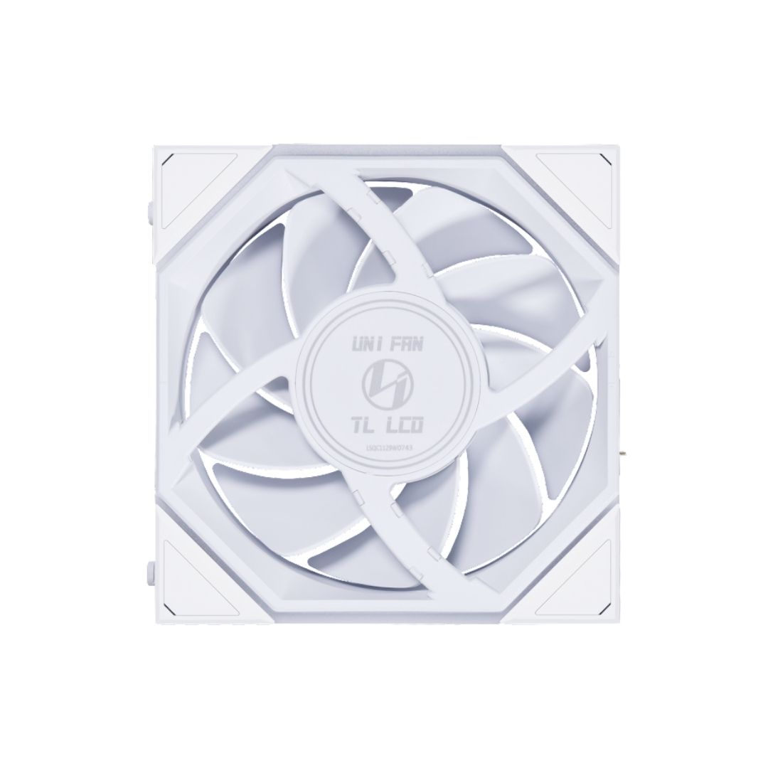 Lian Li UNI FAN TL LCD 1x120mm Beyaz Kasa Fanı (G99.12TLLCD1W.00)