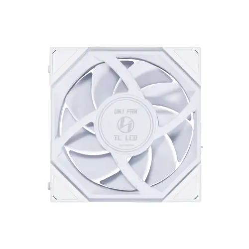 Lian Li UNI FAN TL LCD 1x120mm Beyaz Kasa Fanı (G99.12TLLCD1W.00)