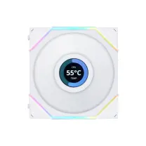 Lian Li UNI FAN TL LCD 1x120mm Beyaz Kasa Fanı (G99.12TLLCD1W.00)