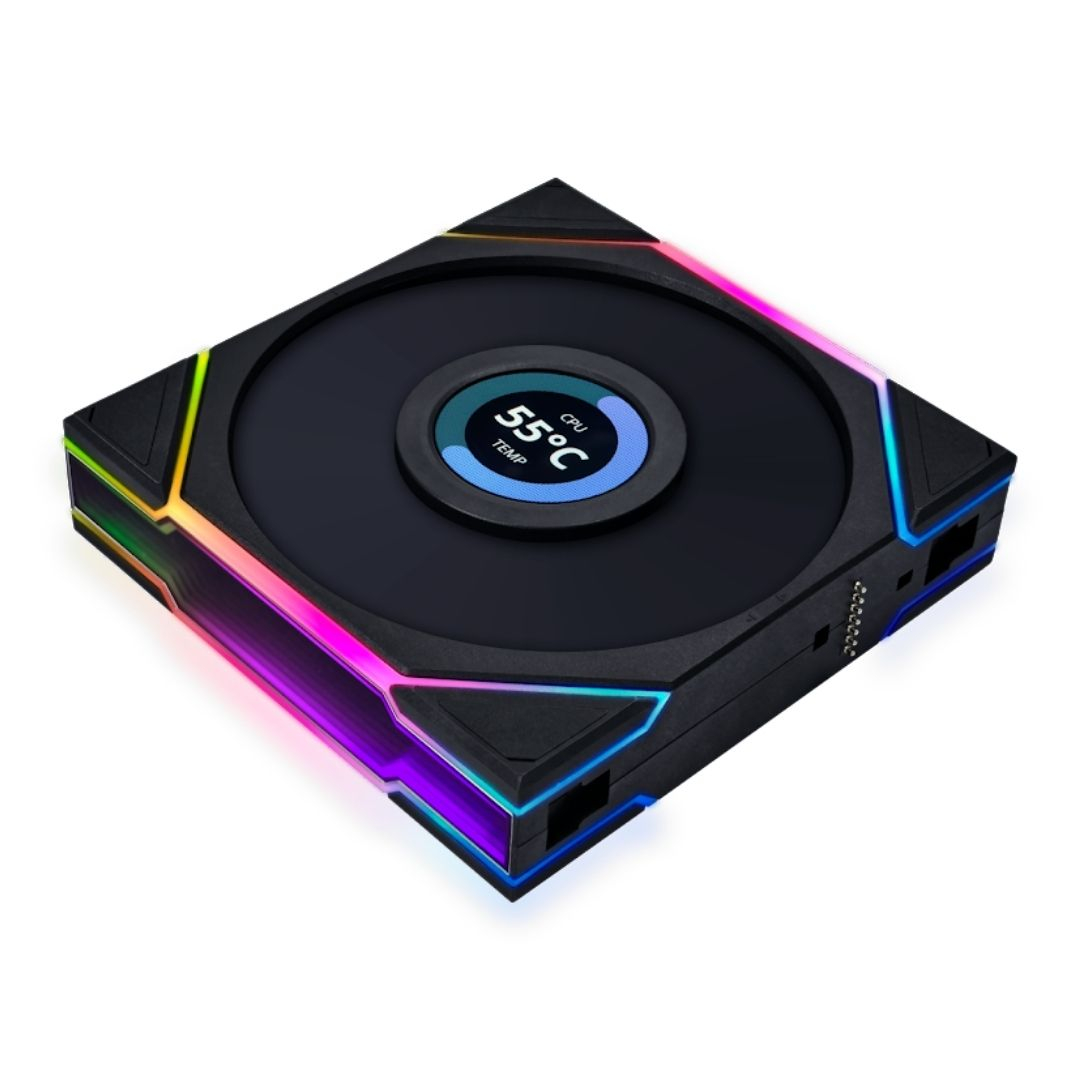 Lian Li UNI FAN TL LCD 1x120mm Siyah Kasa Fanı (G99.12TLLCD1B.00)