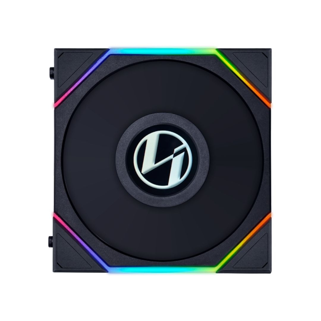 Lian Li UNI FAN TL LCD REVERSE 3x120mm Siyah Kasa Fanı (G99.12RTLLCD3B.00)