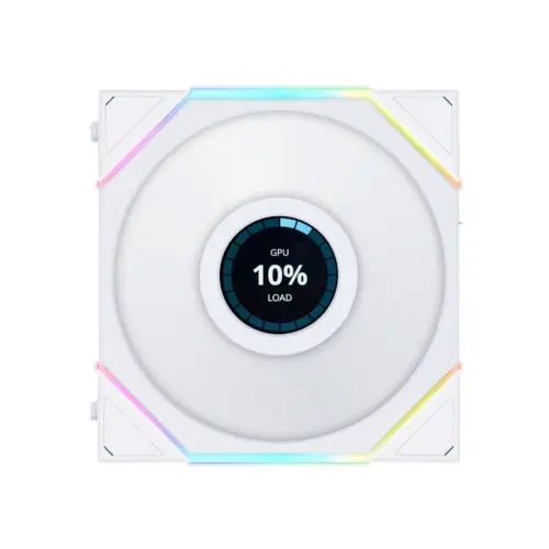 Lian Li UNI FAN TL-LCD 3x120mm Beyaz Kasa Fanı (G99.12TLLCD3W.00)