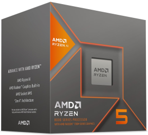 AMD Ryzen 5 8600G 4.3GHz 6 Çekirdek 16MB Önbellek Soket AM5 İşlemci