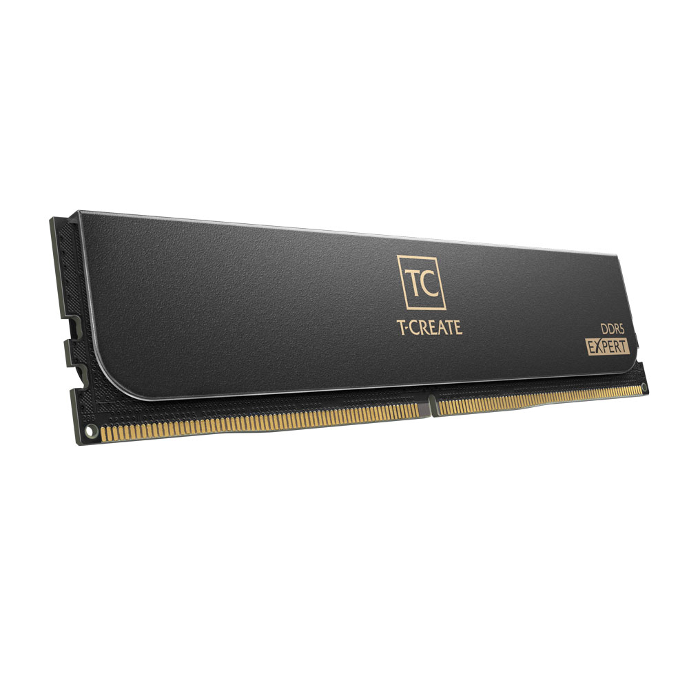 Team T-Create Expert 32GB(2x16GB) 6000Mhz CL38 DDR5 Siyah U-DIMM RAM (CTCED532G6000HC38ADC01)