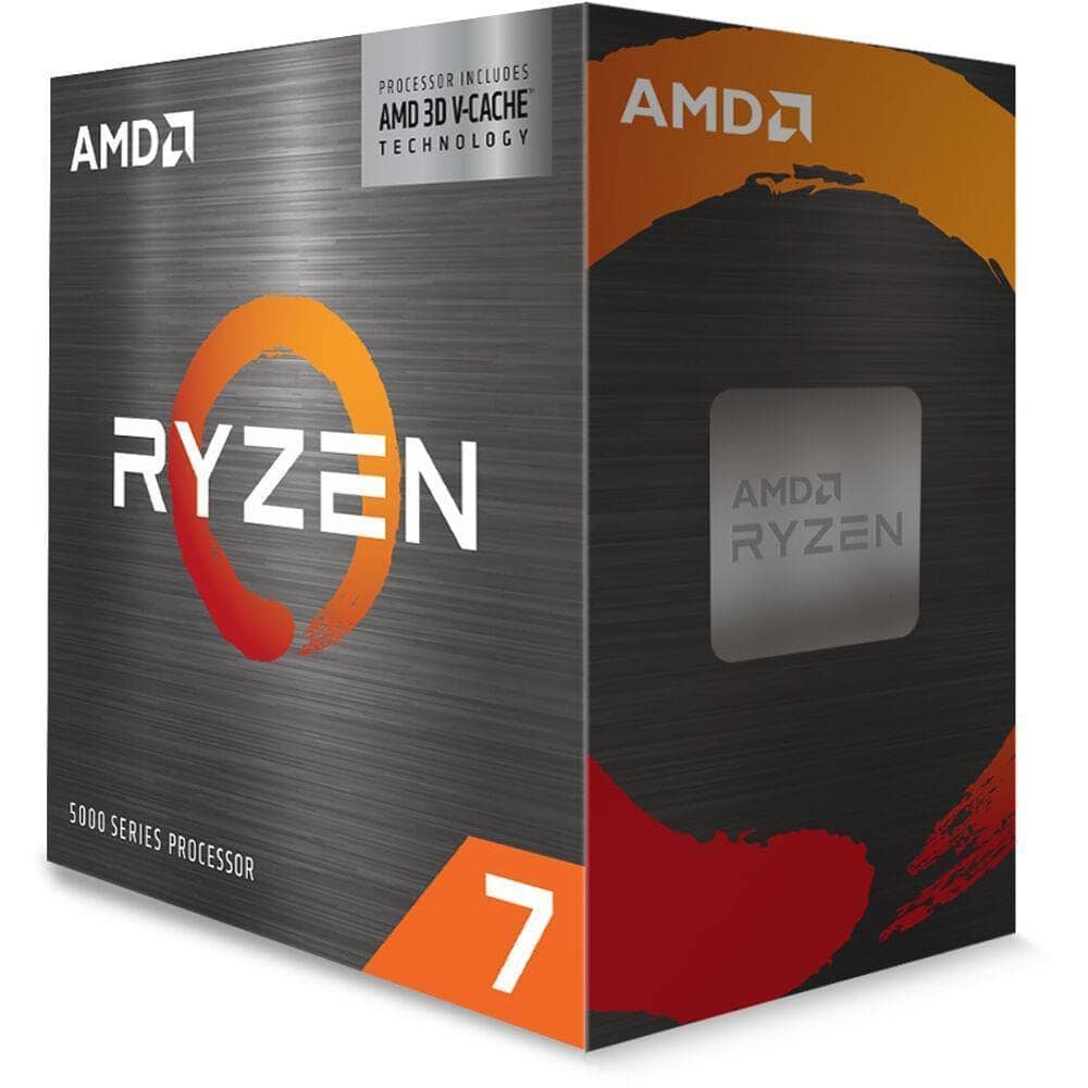 AMD Ryzen 7 5700X3D 3.0GHz (Max. 4.1GHz) 8 Çekirdek 96MB Önbellek Soket AM4 Box İşlemci