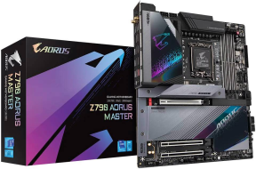 Gigabyte Z790 AORUS MASTER Intel Z790 Soket 1700 DDR5 7950(OC)MHz E-ATX Gaming (Oyuncu) Anakart