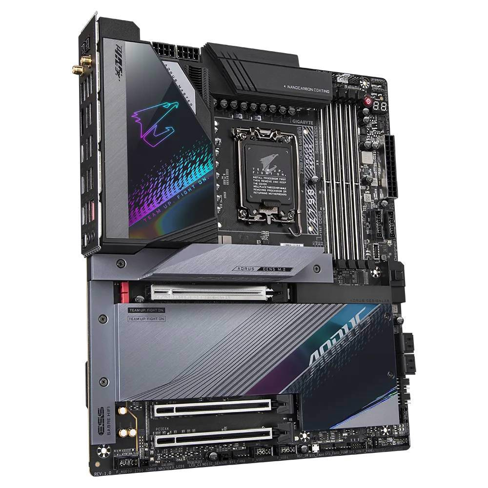 Gigabyte Z790 AORUS MASTER Intel Z790 Soket 1700 DDR5 7950(OC)MHz E-ATX Gaming (Oyuncu) Anakart