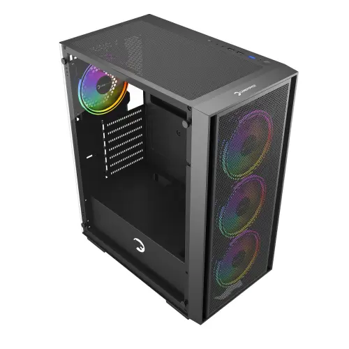 GamePower Flex 4*120mm A-RGB Fan ATX 500W 80+ Bronz Gaming Kasa 