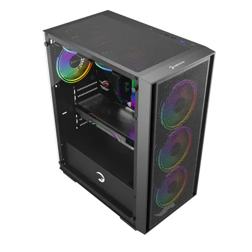 GamePower Flex 4*120mm A-RGB Fan ATX 700W 80+ Gold Gaming Kasa 