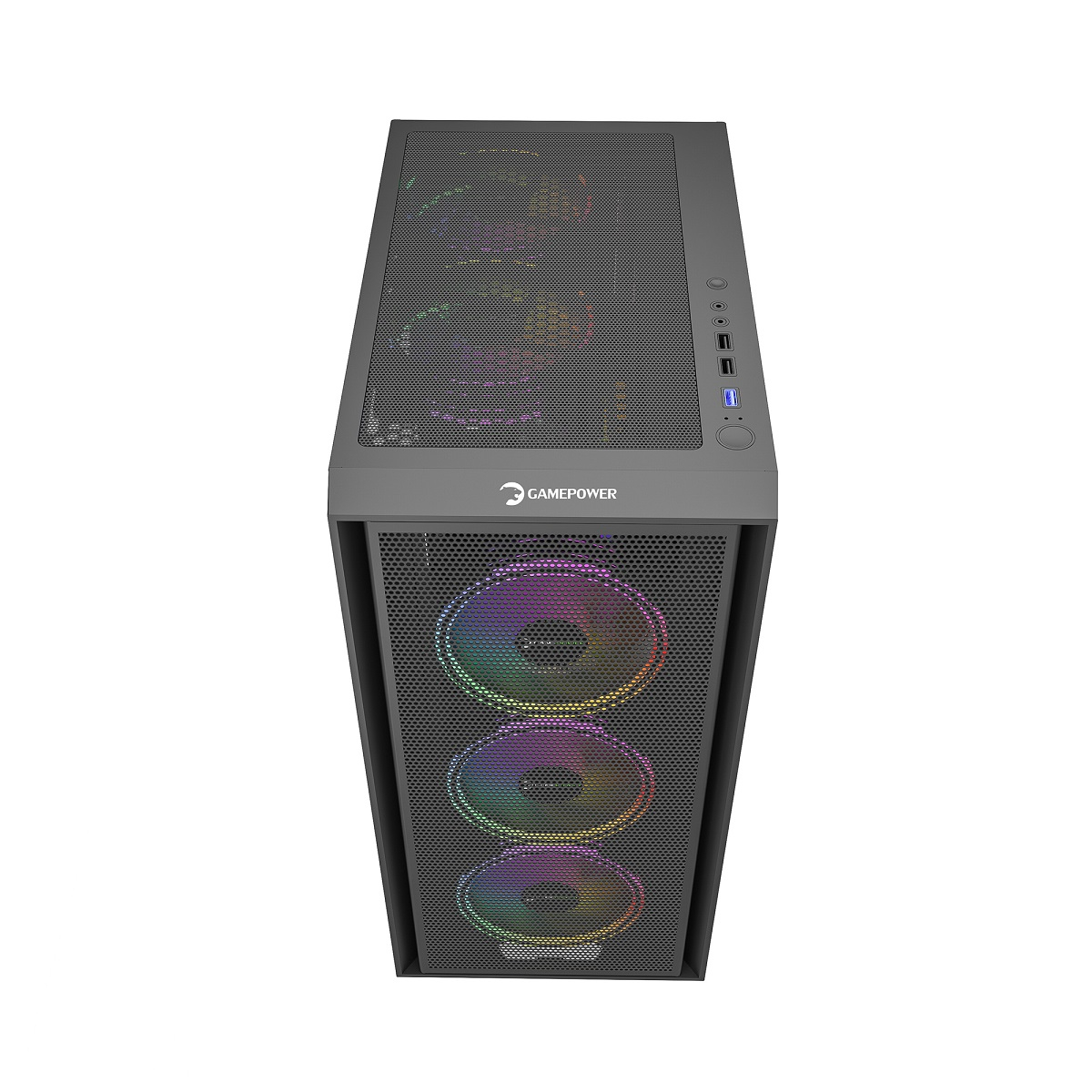 GamePower Flex 4*120mm A-RGB Fan ATX 700W 80+ Gold Gaming Kasa