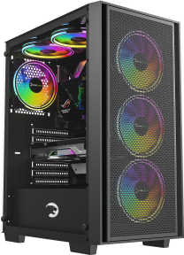 GamePower Flex 4*120mm A-RGB Fan ATX 700W 80+ Gold Gaming Kasa 