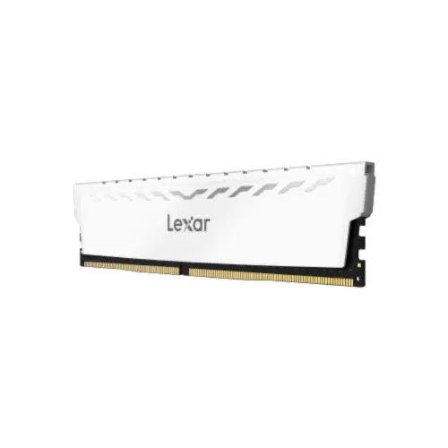 Lexar Thor White 8GB (1x8GB) 3600MHz CL16 DDR4 Gaming Ram (LD4BU008G-R3600GSWG)