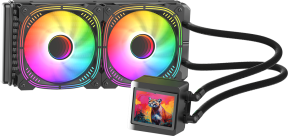 Gamepower Skadi Elite LCD 240 ARGB 240mm Sıvı İşlemci Soğutucu AM5 ve LGA1700 Uyumlu