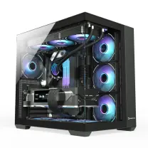 GamePower Warcry Prism 4xARGB Fan Cam ATX Gaming Kasa