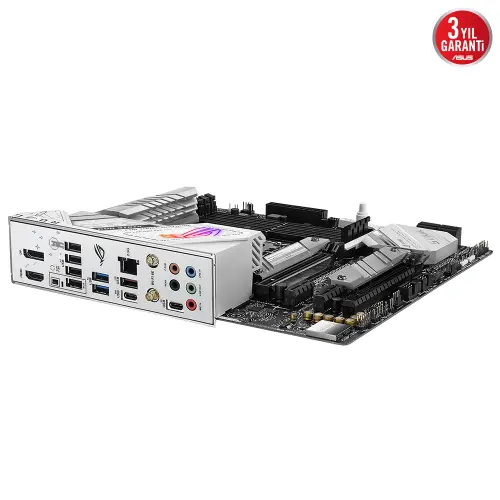 ASUS ROG Strix B760-G Gaming WIFI D5 Intel B760 Soket 1700 DDR5 7800(OC)MHz mATX Gaming (Oyuncu) Anakart