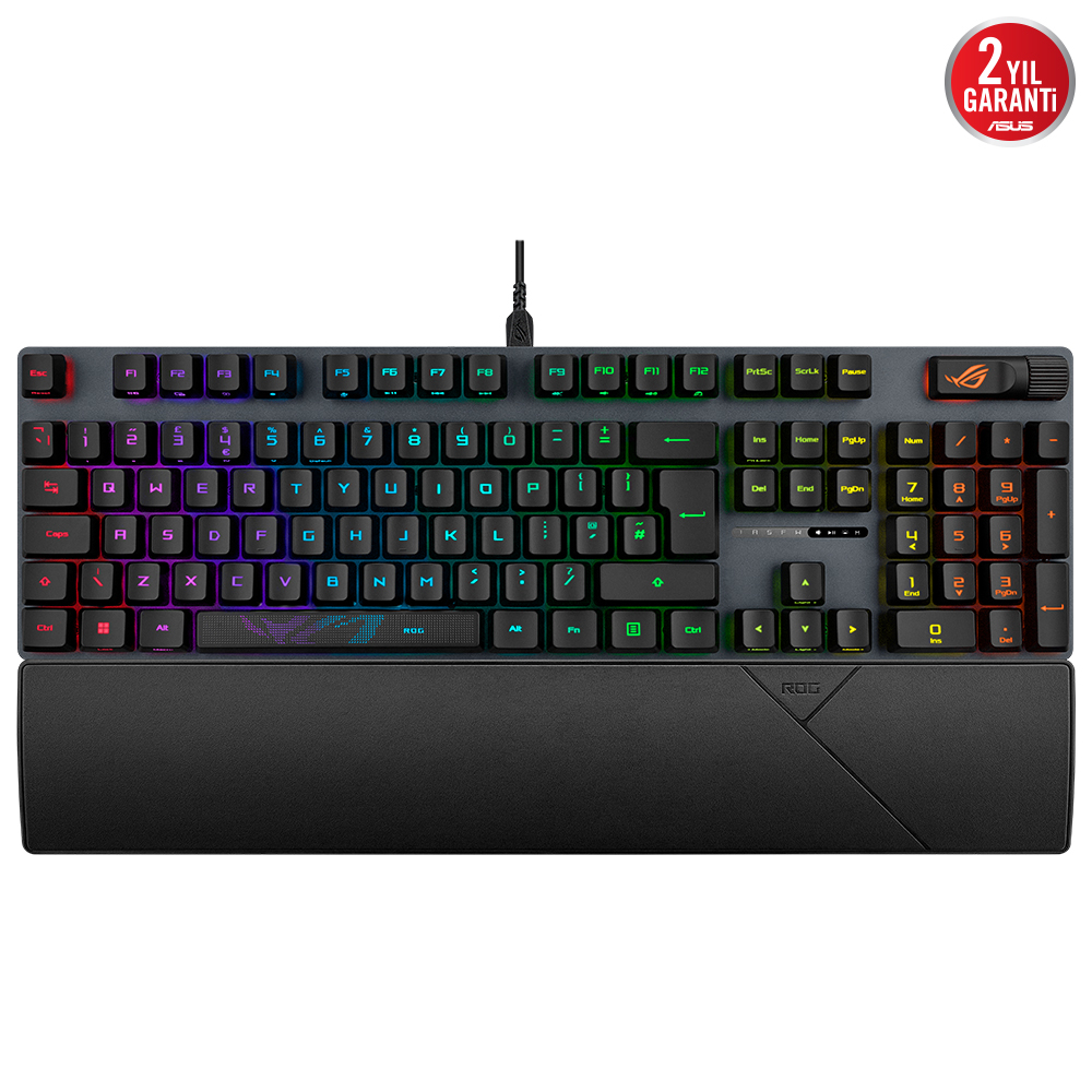 ASUS ROG Strix Scope II RX TR Q Red Switch RGB Kablolu Gaming (Oyuncu) Klavye