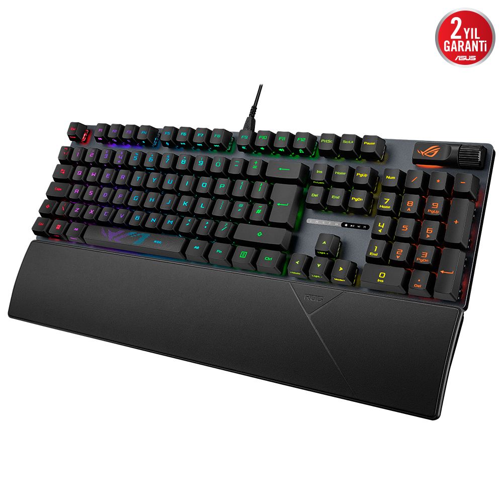 ASUS ROG Strix Scope II RX TR Q Red Switch RGB Kablolu Gaming (Oyuncu) Klavye
