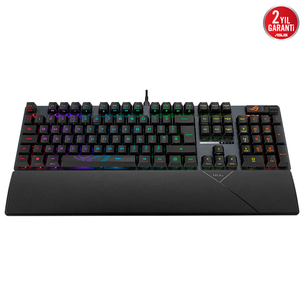 ASUS ROG Strix Scope II RX TR Q Red Switch RGB Kablolu Gaming (Oyuncu) Klavye