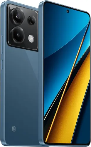 Poco X6 256GB 12GB RAM Mavi Cep Telefonu – Poco Türkiye Garantili