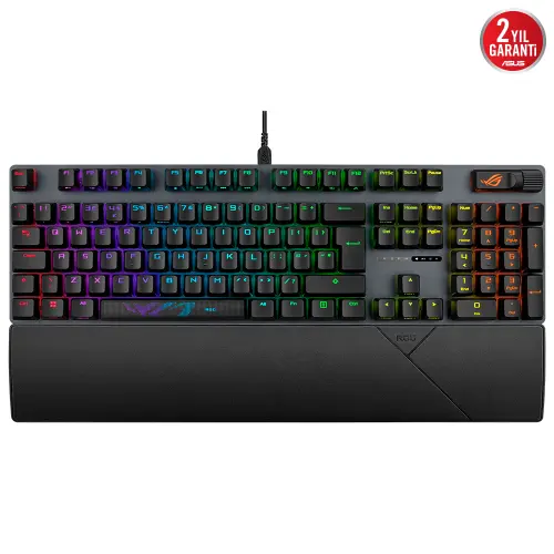 ASUS ROG Strix Scope II NX TR Q Snow Switch RGB Kablolu Gaming (Oyuncu) Klavye