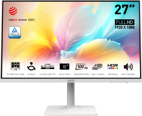 MSI Modern MD2712PW 27 100Hz 1ms AdaptiveSync FHD IPS Flat Beyaz Monitör