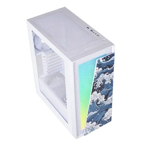 Bitfenix Artemis 600W 80+ Bronze Beyaz ATX Mid Tower Kasa