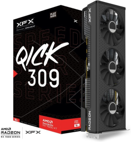 XFX Speedster QICK309 RX 7600XT 16GB GDDR6 128Bit (RX-76TQICKBP)