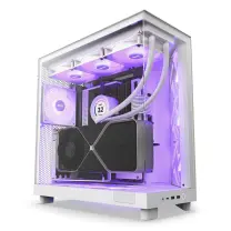 NZXT H Series H6 Flow RGB CC-H61FW-R1 Beyaz ATX Mid Tower Gaming (Oyuncu) Kasa