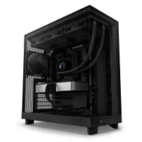 NZXT H Series H6 Flow CC-H61FB-01 Siyah ATX Mid Tower Gaming (Oyuncu) Kasa