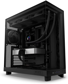 NZXT H Series H6 Flow CC-H61FB-01 Siyah ATX Mid Tower Gaming (Oyuncu) Kasa